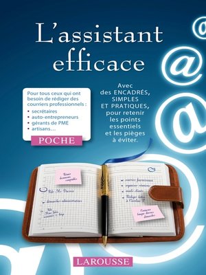 cover image of L'assistant efficace